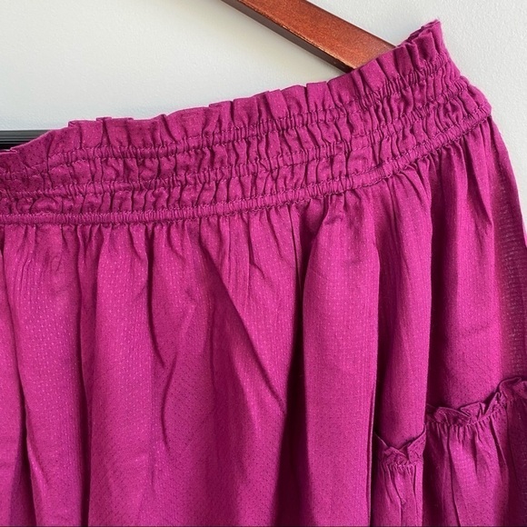 Free People swing sleeves off shoulder top - Picture 5 of 9